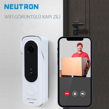 Neutron NTL-SB-02MP Wi-Fi Görüntülü Kapı Zili