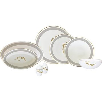 Neva Amber Elegans 56 Parça 12 Kişilik Yemek Takımı