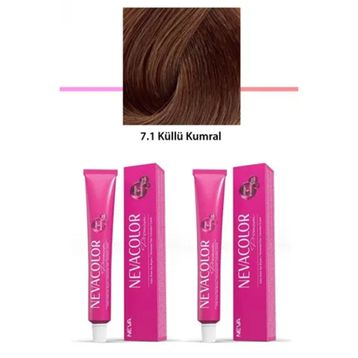 Neva Color 7.1 Küllü Kumral Tüp 2x50 gr Saç Boyası