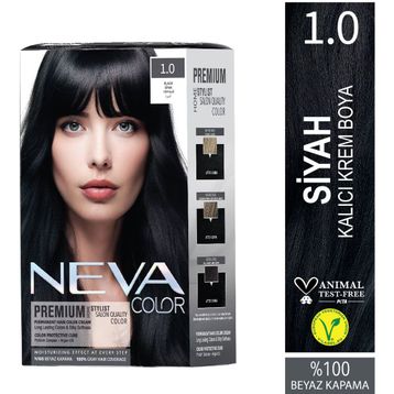 Neva Color Premium Siyah 1.0 Saç Boyası