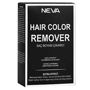 Neva Hair Color Remover Saç Boyası Çıkarıcı Boya Kusturucu Set