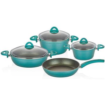 Neva N3014 Mentol Mercek 7 Parça Granit Set