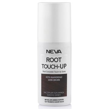 Neva Root Touch Up Saç Dipleri İçin Anında Kapatıcı Koyu Kahve 75 ml Sprey