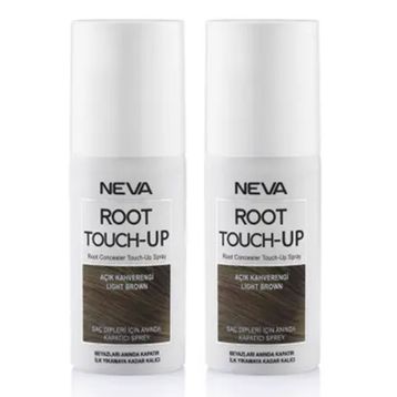 Neva Root Touch Up Sprey Açık Kahve 2x75 ml Saç Boyası