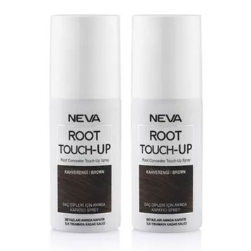 Neva Root Touch Up Sprey Kahve 2x75 ml Saç Boyası