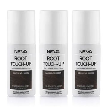 Neva Root Touch Up Sprey Kahve 3x75 ml Saç Boyası