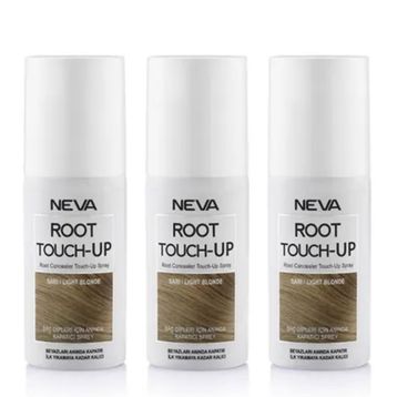 Neva Root Touch Up Sprey Sarı 3x75 ml Saç Boyası