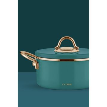 Neva Sweet Premium 24 cm Mentol Graye Tencere Seti