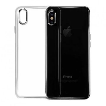 Nevarium Apple iPhone XS Max Lüx Şeffaf Silikon Kılıf