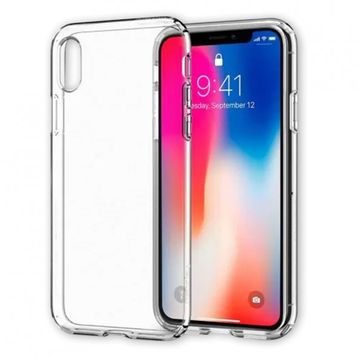 Nevarium Apple iPhone XS Max Lüx Şeffaf Silikon Kılıf