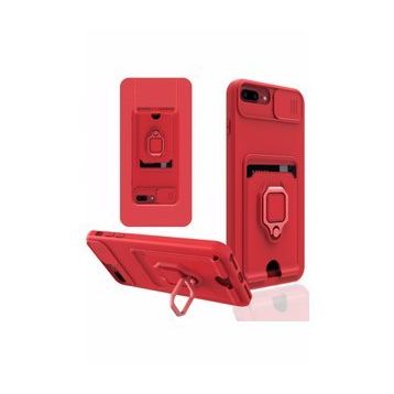 Nevarium iPhone 6 Plus Zuma Kartvizitli Yüzüklü İpli Silikon Kılıf
