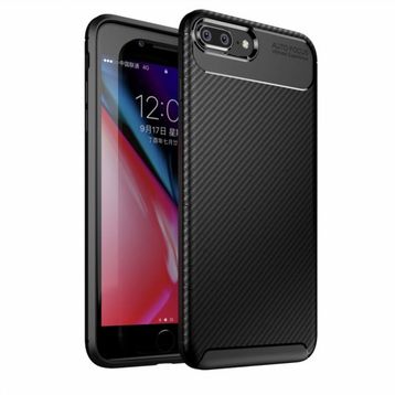 Nevarium iPhone 7 Plus Focus Karbon Silikon Esnek Kapak Kılıf