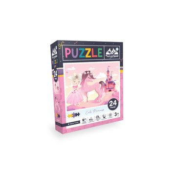 Neverland Jigsaw Cute Princess 24 Pieces Sevimli Prenses Puzzle