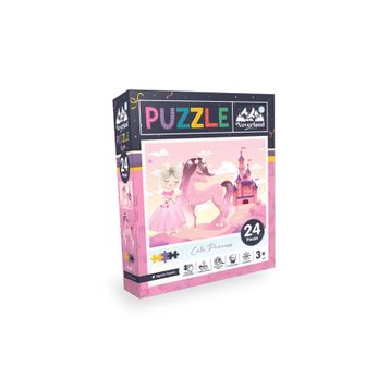 Neverland Jigsaw Cute Princess 24 Pieces Sevimli Prenses Puzzle