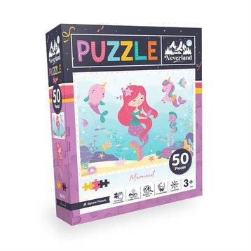 Neverland Jigsaw Mermaid 50 Pieces Deniz Kızı Puzzle