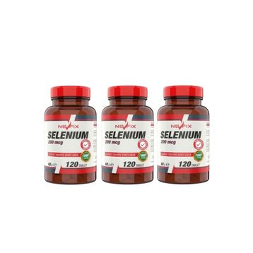 Nevfix Selenium 200 mcg 3x120 Tablet