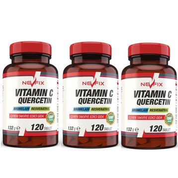 Nevfix Vitamin C Quercetin 120 Tablet