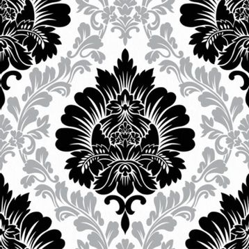 New Art 1056-A Damask Desenli Duvar Kağıdı