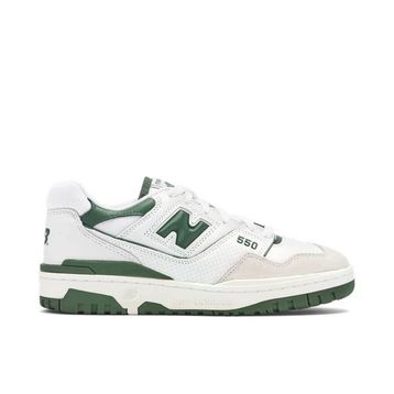 New Balance 550 White Green Unisex Spor Ayakkabı