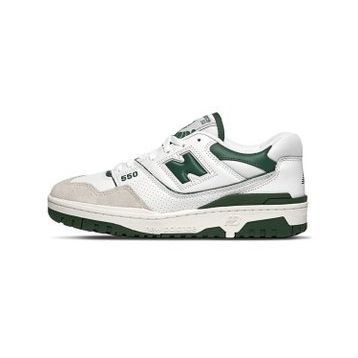New Balance 550 White Green Unisex Spor Ayakkabı