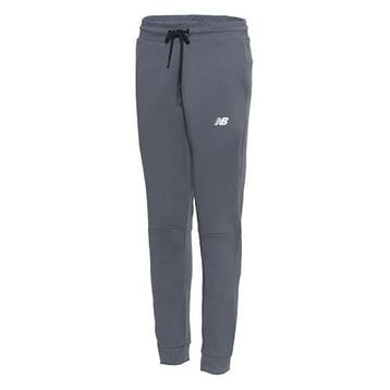 New Balance Double Face Gri Erkek Eşofman Altı