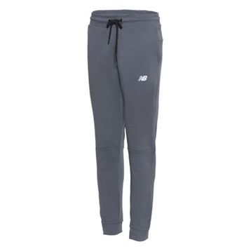 New Balance Double Face Gri Erkek Eşofman Altı