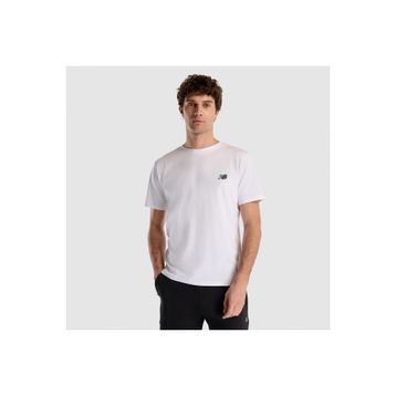 New Balance MNT1537-WT Beyaz Yuvarlak Yaka Erkek T-shirt