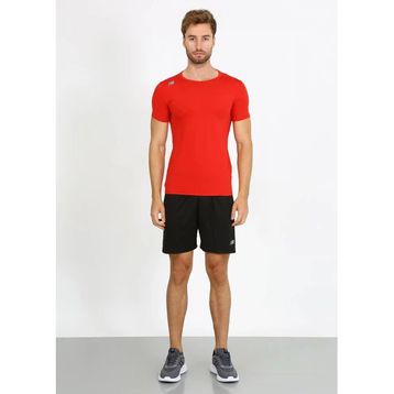 New Balance NBTM2109-CHR Erkek Kısa Kol Tişört