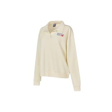 New Balance WNC3502 Bej Kadın Sweatshirt