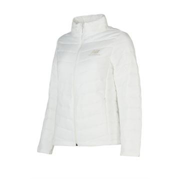 New Balance WNJ3385-WT Lifestyle Women Jacket Kadın Beyaz Mont