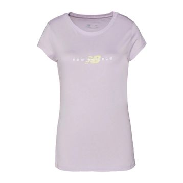 New Balance WTT2033-PBR Mor Kadın T-shirt