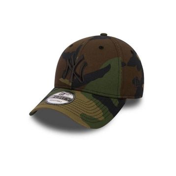 New Era 11357008-001 Kahverengi New York Yankees Essential Camo 9Forty Unisex Şapka