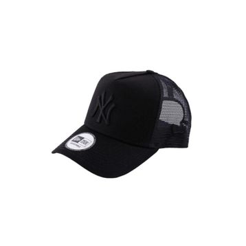 New Era 11579474-001 Siyah New York Yankees Clean A-Frame Trucker 9Forty Unisex Şapka