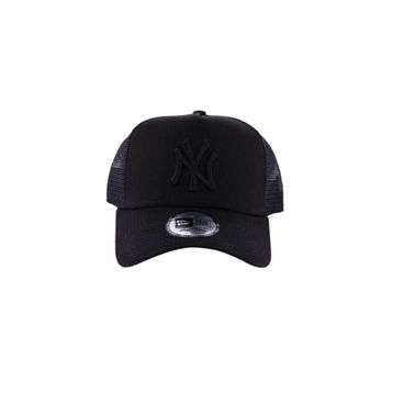 New Era 11579474-001 Siyah New York Yankees Clean A-Frame Trucker 9Forty Unisex Şapka
