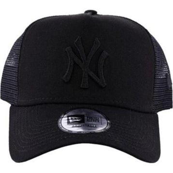 New Era 11579474-001 Siyah New York Yankees Clean A-Frame Trucker 9Forty Unisex Şapka