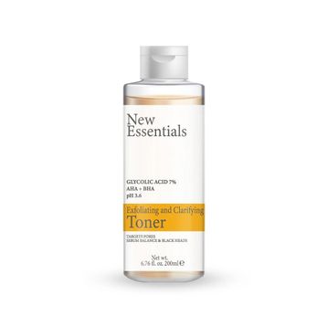 New Essentials 200 ml Peeling ve Arındırıcı Toner