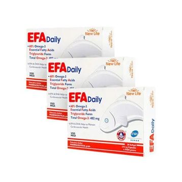 New Life Efa Daily Omega 3 3x30 Kapsül Balık Yağı
