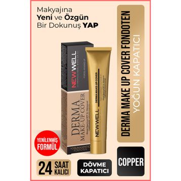 New Well Copper Derma Make-up Cover Foundation
