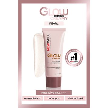 New Well Glow Creamy Pearl 01 30 ml Highlighter