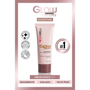 New Well Glow Creamy Sandstone 04 30 ml Highlighter