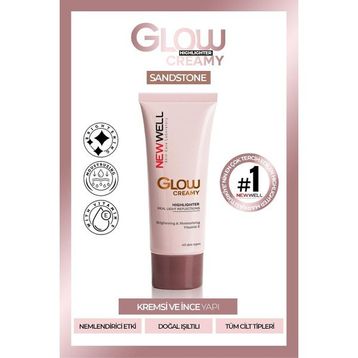 New Well Glow Creamy Sandstone 04 30 ml Highlighter
