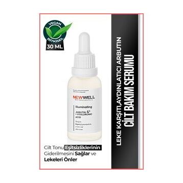 New Well Leke Karşıtı Aydınlatıcı Arbutin 30 ml Cilt Bakım Serumu