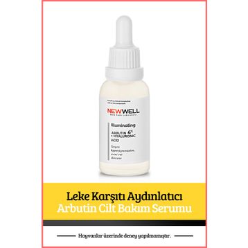 New Well Leke Karşıtı Aydınlatıcı Arbutin 30 ml Cilt Bakım Serumu