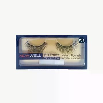 New Well P03 6D Effect Natural False Eyelash