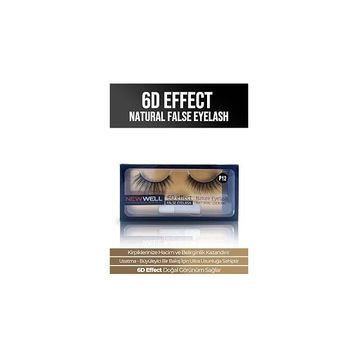 New Well P12 6D Effect Natural False Eyelash