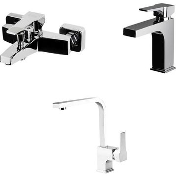 Newarc 941511 Aqua Lavabo Batarya Set