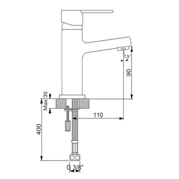 Newarc 971521 Domino Lavabo Bataryası