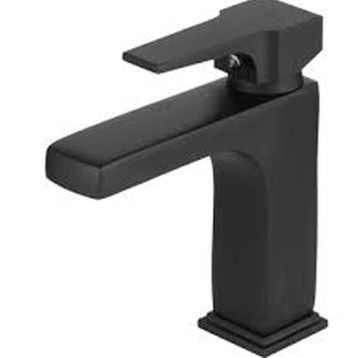 Newarc Aqua Siyah Lavabo Bataryası