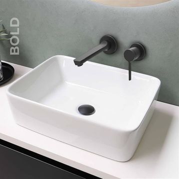 NEWARC NEWA000576 Newarc Bold Ankastre Lavabo Bataryası Siyah 910571B