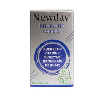 Newday Kuersetin Complex Vitamin C 60 Kapsül